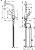 Смеситель для кухни Hansgrohe Metris Select M7115-H320 73803000 Хром