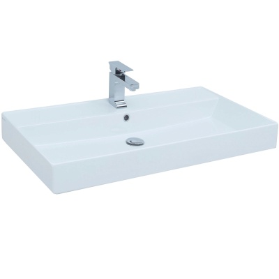 Комплект мебели для ванной Aquanet Nova Lite 90 243233 подвесной Белый