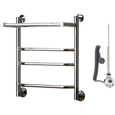 Электрический полотенцесушитель Тругор Браво 3 П элТЭН 60x50 с полкой Хром