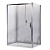 Душевая дверь в нишу Good Door Antares WTW-110 110 профиль Хром стекло прозрачное
