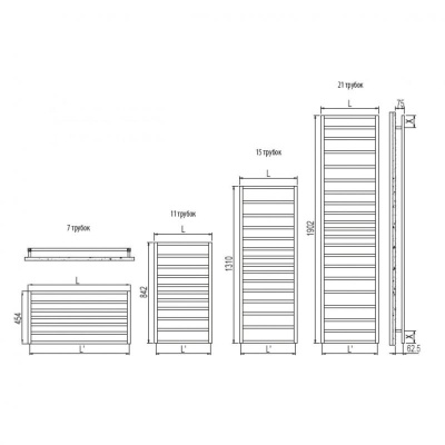 Полотенцесушитель Irsap Tole TLS052 50cr Хром