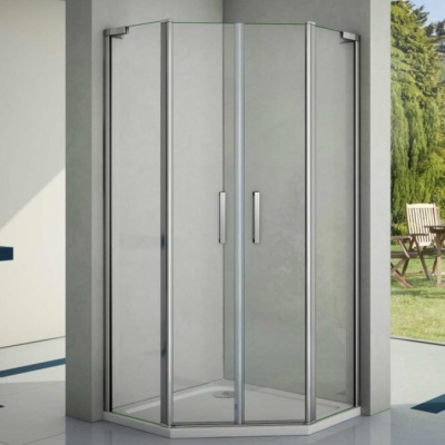 Душевой уголок Good Door Pandora PNT-TD-100-C-CH 100x100 профиль Хром стекло прозрачное