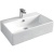 Раковина Artceram Quadro 65 QUL003 01 86 Белая с декором opcementina