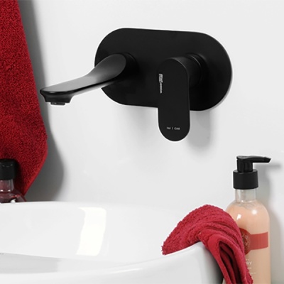 Смеситель для раковины WasserKRAFT Elbe 7430 Черный