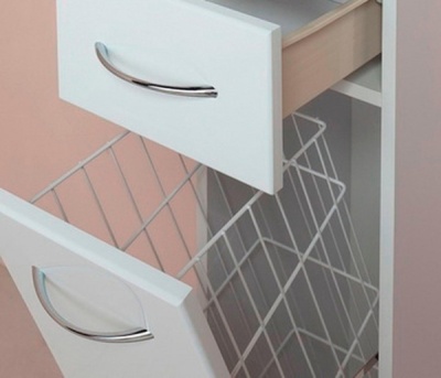 Пенал Onika Модерн 40.17 Белый, левый