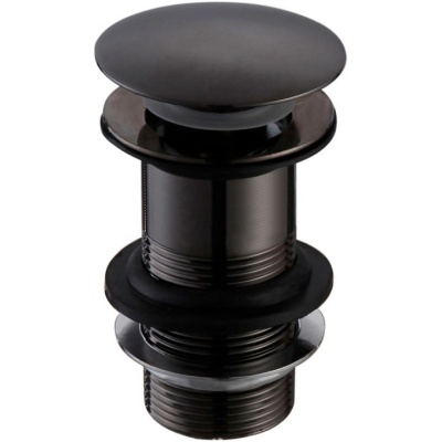 Донный клапан Aquanet Round AR01007.31 00246229 Черный матовый