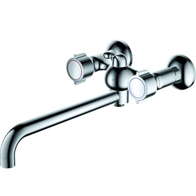 Смеситель для ванны D&K Torhall Hessen DA1413341 универсальный Хром