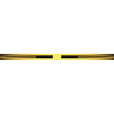 Душевой лоток Berges Wasserhaus Simpel 600 092111 с решеткой Золото глянец