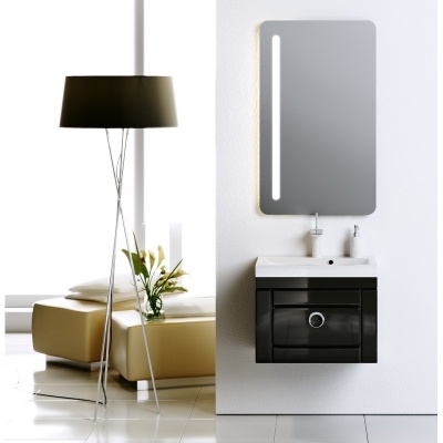 Тумба под раковину Aqwella 5 Stars Инфинити 60 Inf.01.06/001/BLK Черная