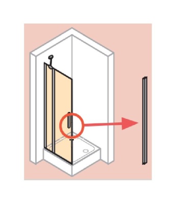 Профиль Huppe Design Pure 190 510699.055 Белый