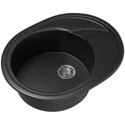 Кухонная мойка Mixline ML-GM17-308 525118 Черная