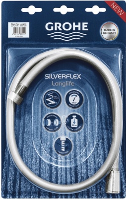 Душевой шланг Grohe Silverflex LongLife 100 26334000 Хром