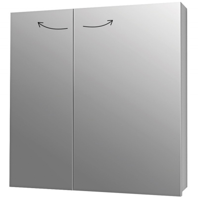 Зеркальный шкаф Dreja Almi 70 99.9010 Белый