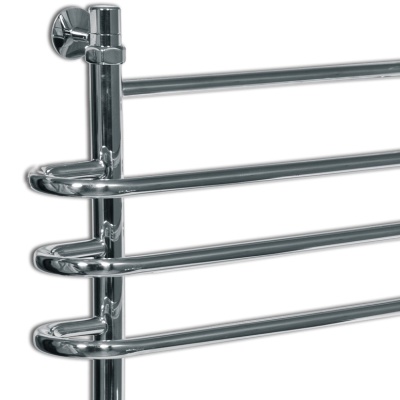 Водяной полотенцесушитель Ника Mix Вираж ЛП 80x50 Хром