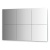 Зеркало Evoform Refractive 50х50 без подсветки