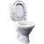 Унитаз компакт Vitra Eco-Line 9837B003-7200 с сиденьем