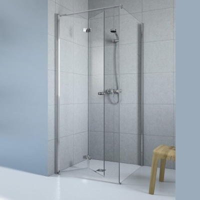 Дверь душевого уголка Radaway Fuenta New KDJ B 80 L профиль Хром стекло прозрачное