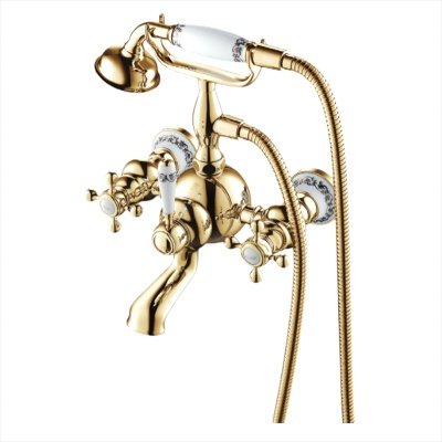 Смеситель для ванны Schein Saine Gold 8053060VF Золотой