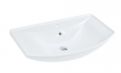 Тумба c раковиной Bellezza Камелия 85H Белая