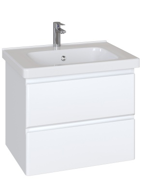 Комплект мебели для ванной San Star Arista 65 180.1-1.5.1.+640214+38.1-2.4.1. подвесной Белый