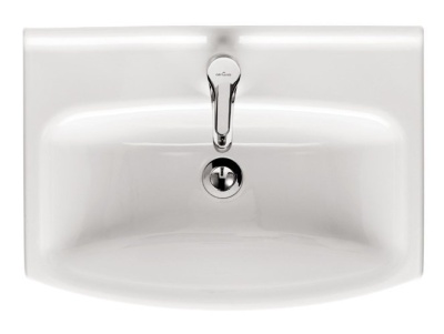 Тумба c раковиной Bellezza Анкона 55 подвесная Белая