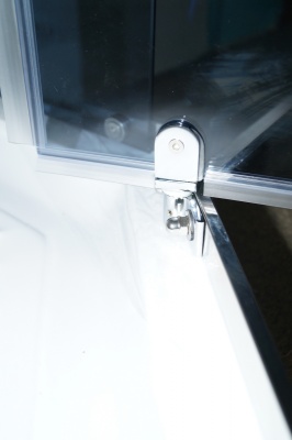 Душевой уголок Parly ZPE91 90х195 профиль Сатин стекло тонированное