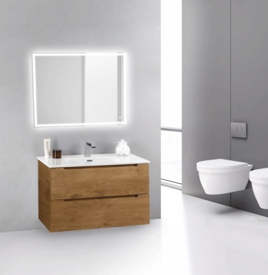 Тумба под раковину BelBagno ETNA 39-700/390-2C-SO-RN-P подвесная Rovere Nature