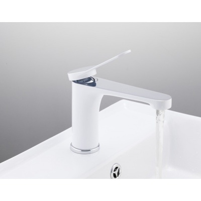 Смеситель для раковины Frap F1045 Белый Хром