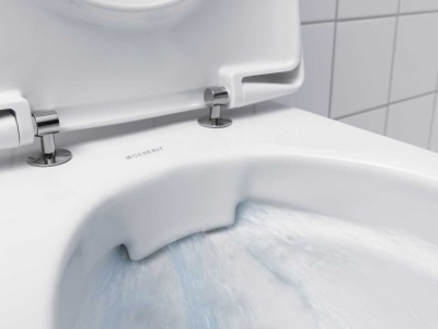 Комплект унитаза с инсталляцией Geberit Acanto 500.301.KJ.A с сиденьем Микролифт и Белой клавишей смыва