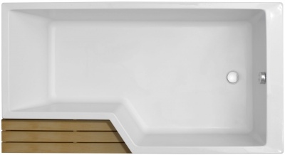 Акриловая ванна Jacob Delafon Bain Douche Neo 180x90 R E6D004R-00 без гидромассажа