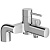 Смеситель для ванны Jacob Delafon Cuff E37043-CP Хром