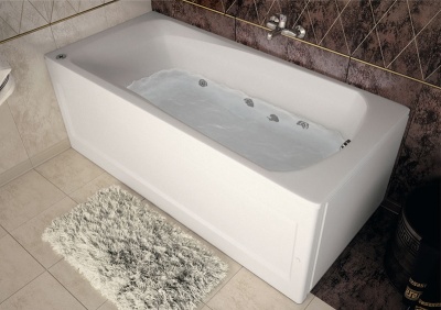 Акриловая ванна Aquanet Roma 160x70 204027 без гидромассажа
