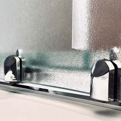 Душевая кабина Royal Bath BP 120х80 RB8120BP3-WC-CH-R с гидромассажем стекло матовое задняя стенка Белая
