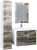 Тумба с раковиной Marka One Idalgo 75П Wood