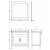 Тумба с раковиной Comforty Версаль 90 3130383 Слоновая кость Тумба с раковиной Comforty Версаль 90 3130383 Слоновая кость
