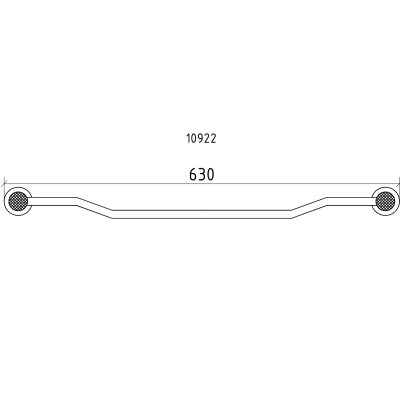 Полотенцедержатель Boheme Royal Cristal 10922-G Золото