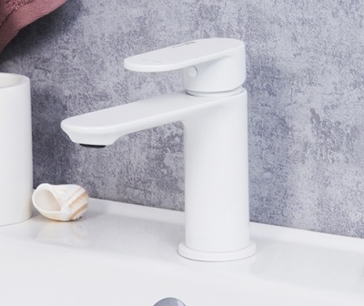 Смеситель для раковины WasserKRAFT Mindel 8503 Белый матовый
