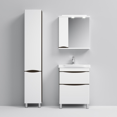 Тумба под раковину AM.PM Like 65 M80FSX0652VF Белая/венге