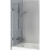 Шторка на ванну Riho Scandic S108 65 GC56200 профиль Хром стекло прозрачное