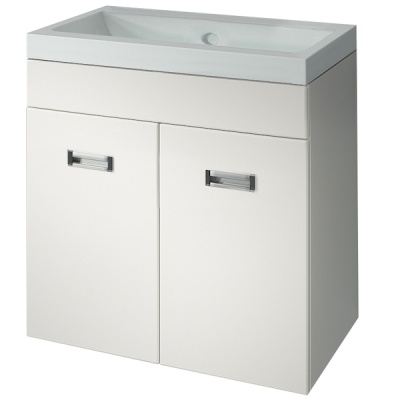 Тумба под раковину Какса-А Пикколо 60 003723 подвесная Белая