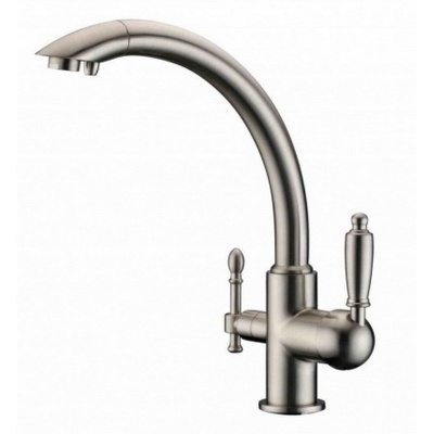 Смеситель для кухни ZorG Clean Water ZR 314 YF-33 SATIN Сатин