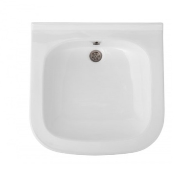 Раковина Кувшинка Лайт 61 на стиральную машину Белая