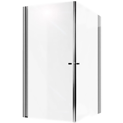 Душевой уголок Kolpa San Terra Flat TKK/E 90x90 профиль хром, стекло прозрачное