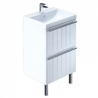 Тумба с раковиной Milardo Magellan 60 Белая