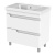 Тумба с раковиной Orange Milano 80-02 ТМR 80 Белая