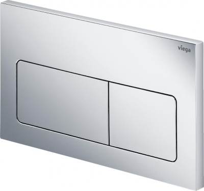 Инсталляция Viega Prevista Dry 792 824 для подвесных унитазов с бачком, с клавишей смыва Хром