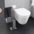 Унитаз Sanitana Glam S10069418100000+S80006761800000 подвесной с сиденьем Микролифт