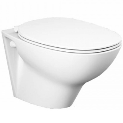 Унитаз RAK Ceramics Morning MORWC1445AWHA/MORSC3901AWHA подвесной с сиденьем Микролифт