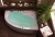 Акриловая ванна Aquanet Luna 155x100 R 00203999+242136+204668 с гидромассажем