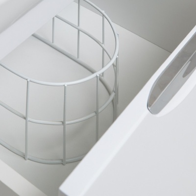 Тумба с раковиной Runo Ибица 50 Белая